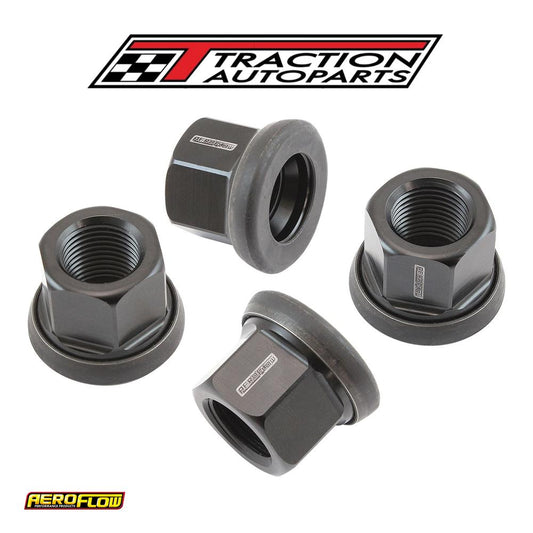 5/8" Wheel Nut Alloy Lug Nut Single 5/8-18 Floater Black