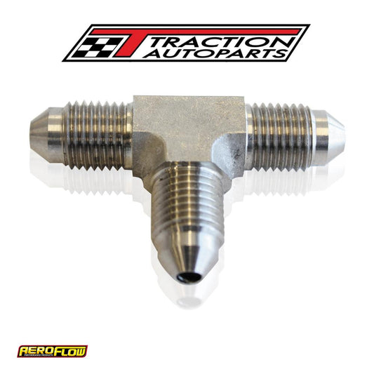 S/s -3 an Male An Tee Piece Stainless Steel