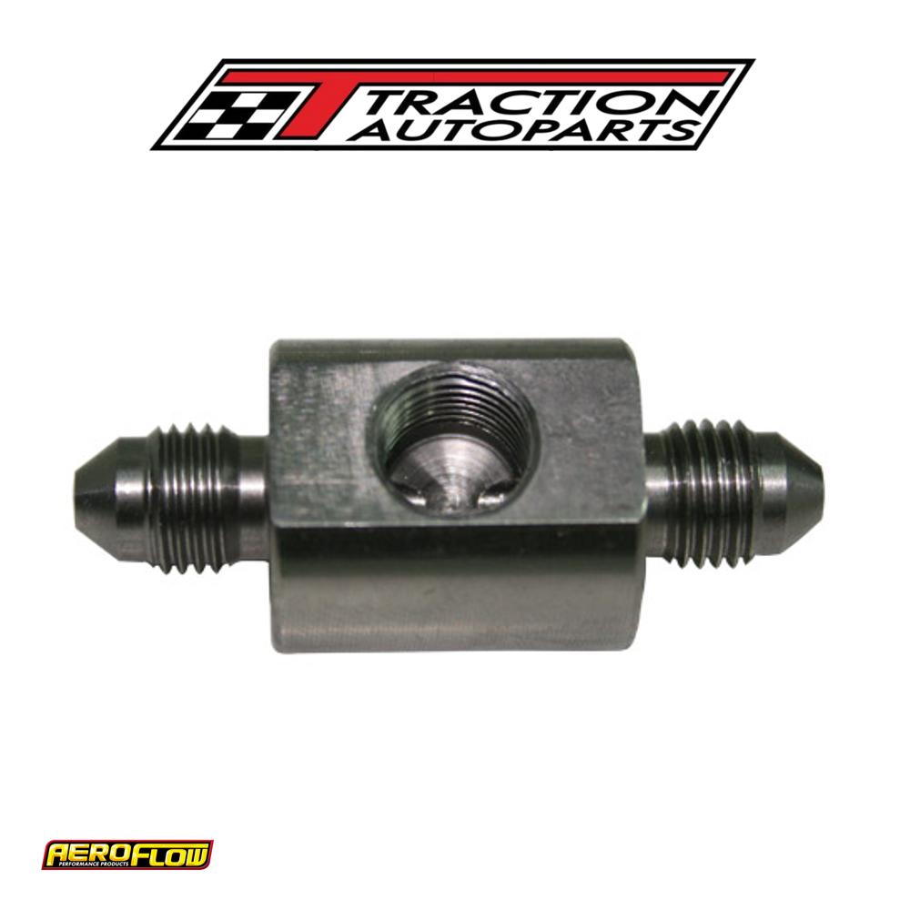 Stainless -3 an Union 1/8" Portmale To Male With 1/8"npt Port
