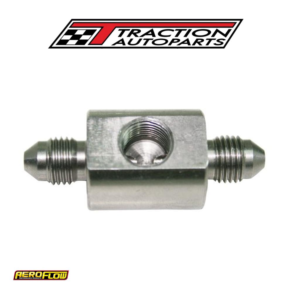 Stainless -4 an Union 1/8" Portmale To Male With 1/8"npt Port