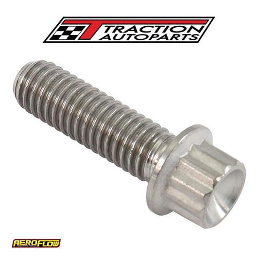 M 6 x 1.00 Titanium Bolt 20 mm Uhl 12 Point Single M 6 X 1.00 mm