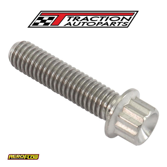 M 6 x 1.00 Titanium Bolt 25 mm Uhl 12 Point Single M 6 X 1.00 mm