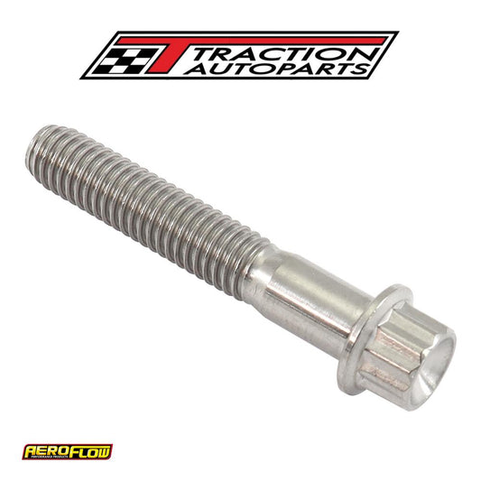 M 6 x 1.00 Titanium Bolt 35 mm Uhl 12 Point Single M 6 X 1.00 mm