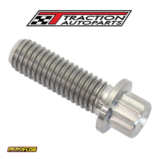 M 8 x 1.25 Titanium Bolt 25 mm Uhl 12 Point Single M 8 X 1.25 mm