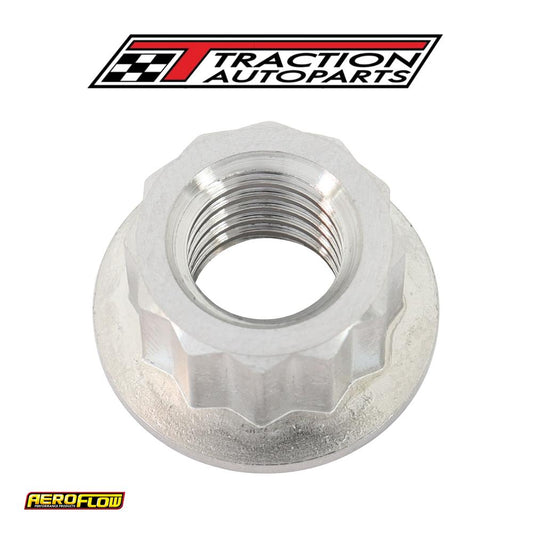 M 10 x 1.50 mm Titanium Nut 12 Point Single M 10 X 1.50