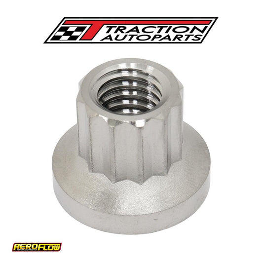 7/16" Unc Titanium Nut 12 Point Single 7/16-14"