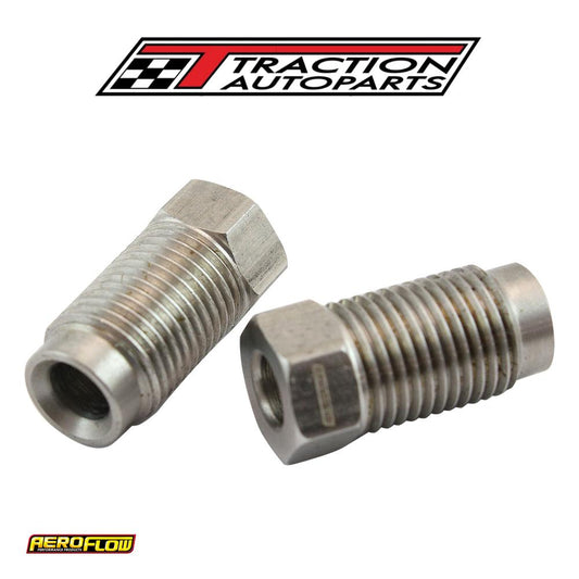 S/s Inverted Flare Tube Nut Long 3/16" Hard Line M 10 x 1.0 mm