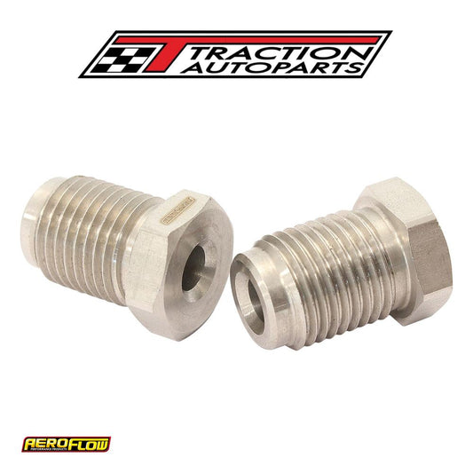 S/s Inverted Flare Tube Nut 3/16" Hard Line To 1/2"-20