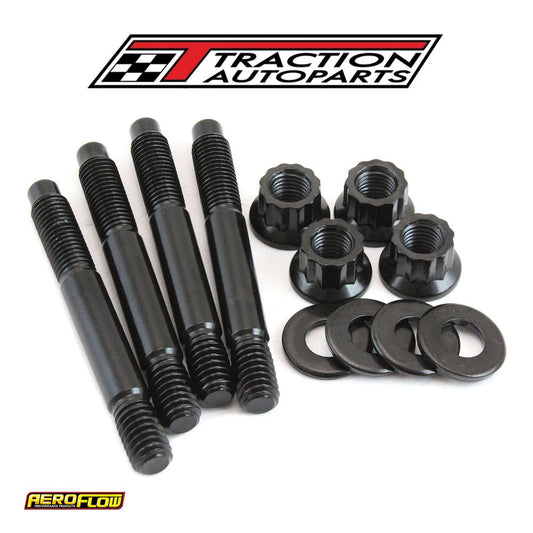 Carburettor Stud Kit Suit 1" Spacer 4 Pack 8740 12 Point