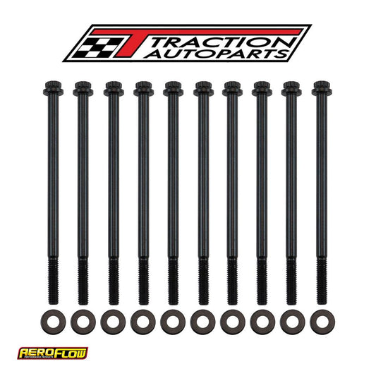 Gm Ls Intake Bolts Black 12 Point Head M 6 Pack Of 10