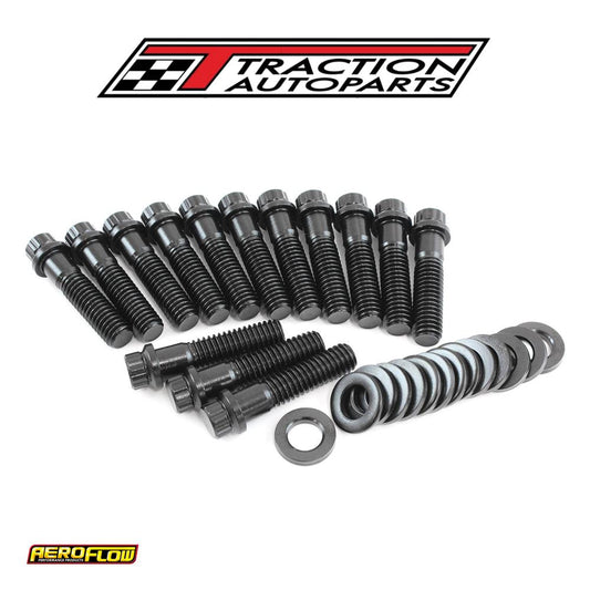 Holden V 8 Intake Bolts Black 12 Point 253 308 304 Pack 14