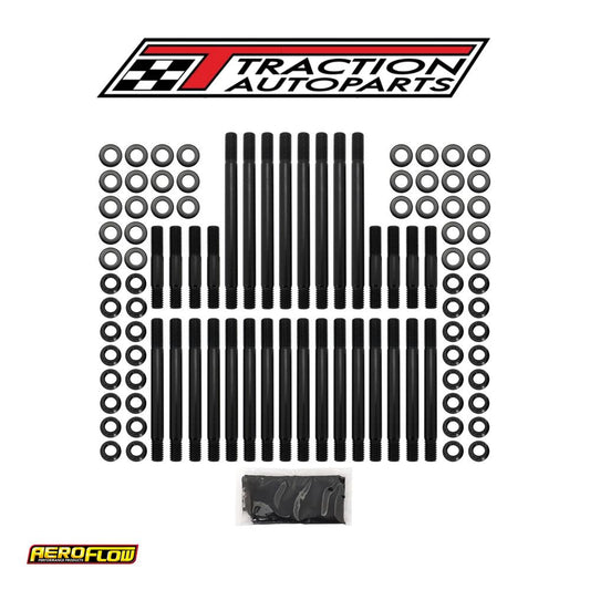Big Block Chev Head Stud Kit 12 Point 454 Af 320 cc Heads Bbc Aeroflow - Af 37-2011