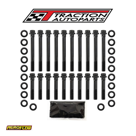 Small Block Ford 7/16 Head Bolt Kit 289 302 12 Point Sbf Aeroflow - Af 37-2115