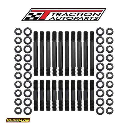 Small Block Chev Main Stud Kit 4 Bolt Large Journal Sbc