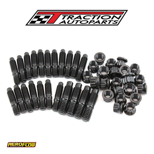 Small Block Ford Oil Pan Stud Kit Windsor Cleveland Holden 351 Aeroflow - Af 37-2310