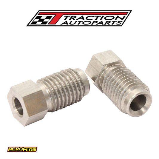S/s Inverted Flare Tube Nut 3/16" Hard Line To M 10 x 1.25