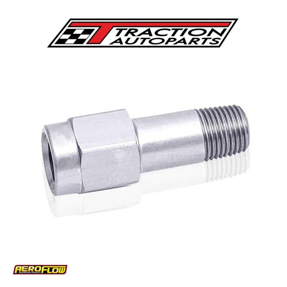 1/8" Npt Extension Silver Male To Female