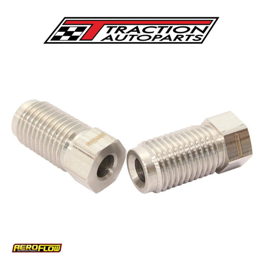 S/s Inverted Flare Tube Nut 3/16" Hard Line To 7/16"-20