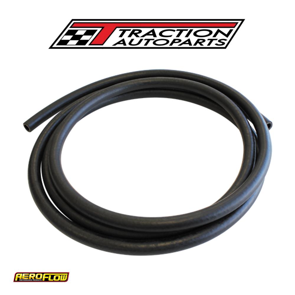 Black Push Lock Hose -12 3/4"15 m Rubber 19 mm ID 26 mm OD