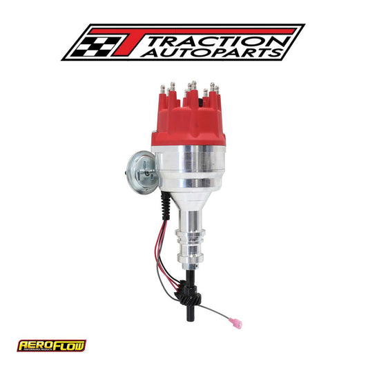 Sb Ford 289 302 w Ready To Run Dist, Vac Advance Sbf Red Cap