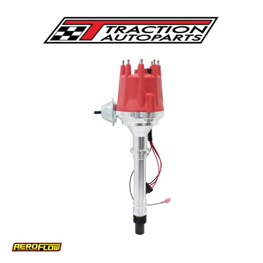 Chevy Sb Bb Ready To Run Dist Vac Advance Red Cap