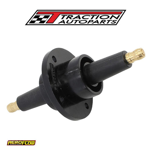 Firewall Feed Through - Black Chassis Mount - Feed Coil Wire