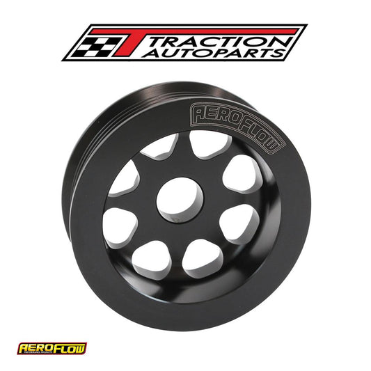 Large Alternator Pulley 2 jz Toyota 1 jz Black 3.3" 82 mm