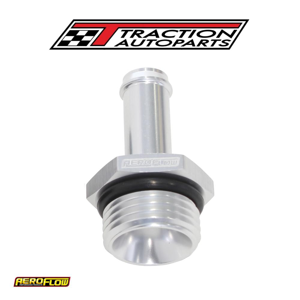 -8 orb To 1/2" Push On Barb Silver