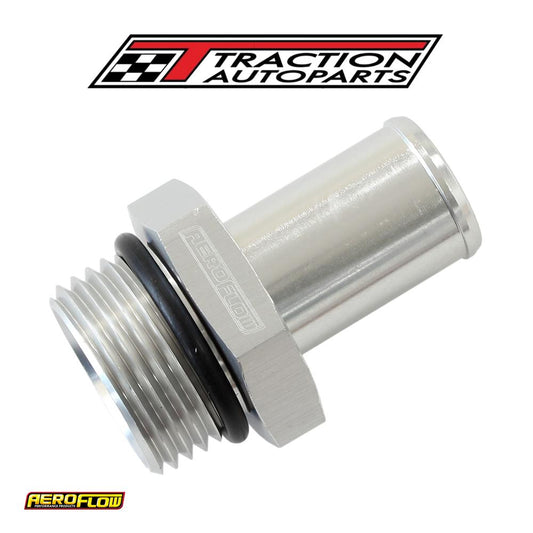 -12 orb To 3/4" Push On Barb Silver