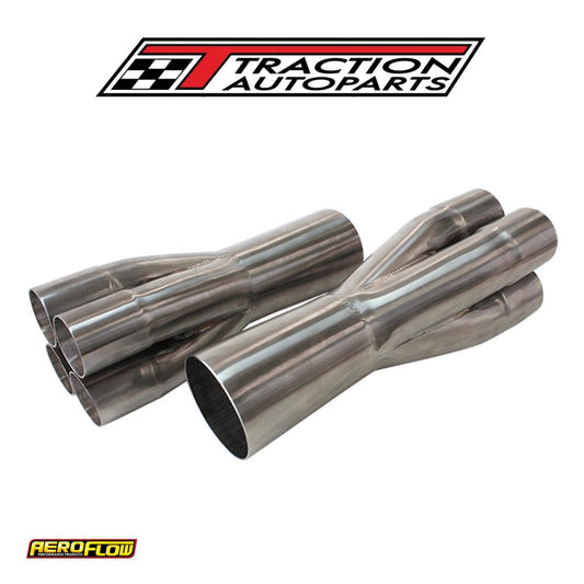 Aeroflow Merge Coll 2-1/4-4" 2-1/4" To 4" 304 Stainless