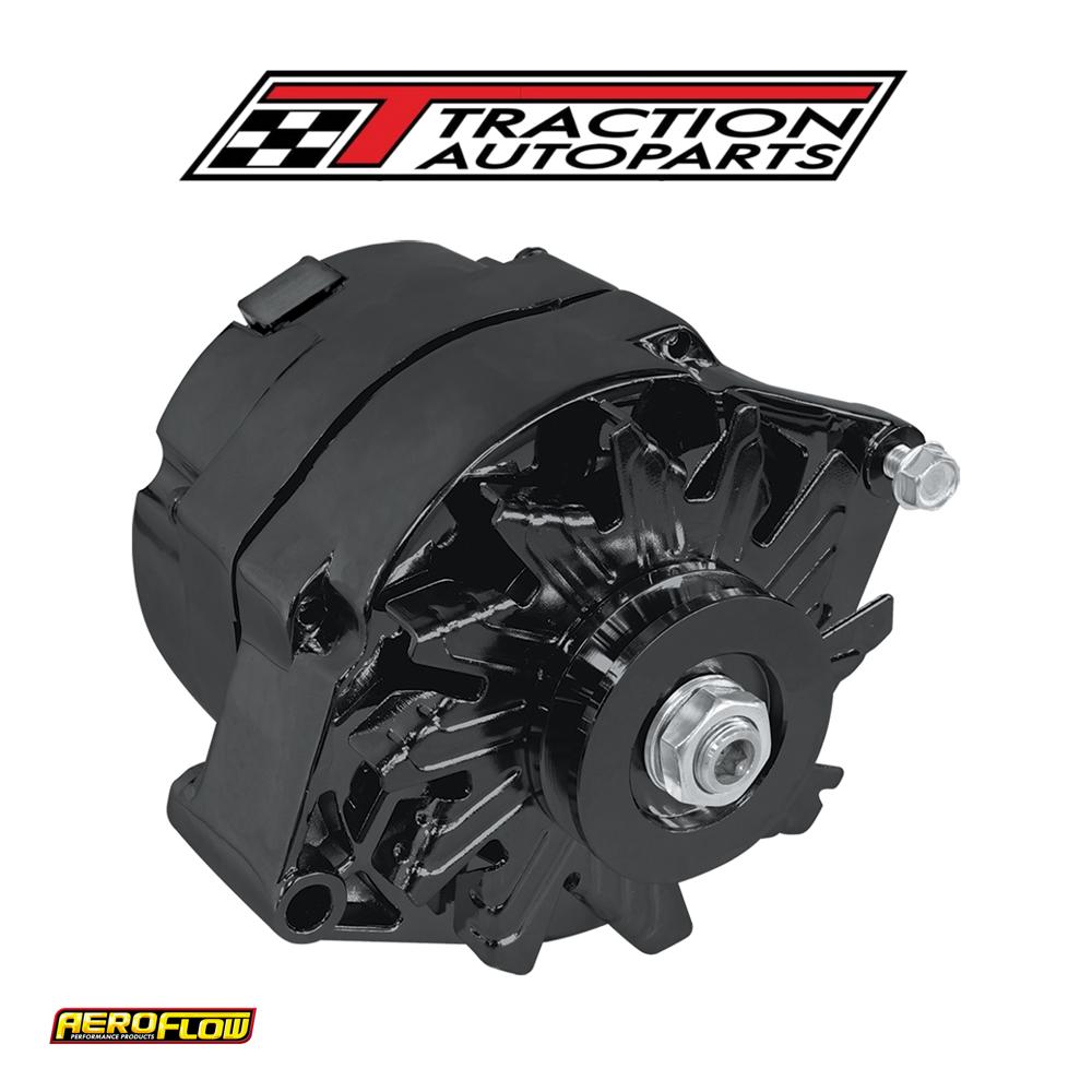 Gm Black 100 Amp 1 Or 3 Wire Chev Style Alternator