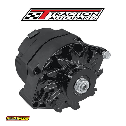 Gm Black 120 Amp 1 Or 3 Wire Chev Style Alternator