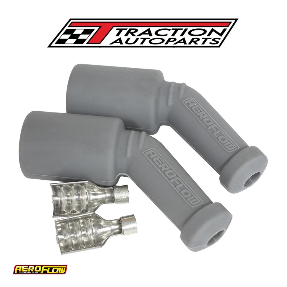 Coil Boots & Terminals Ls 45 Deg 2 Boots,terminal Grey