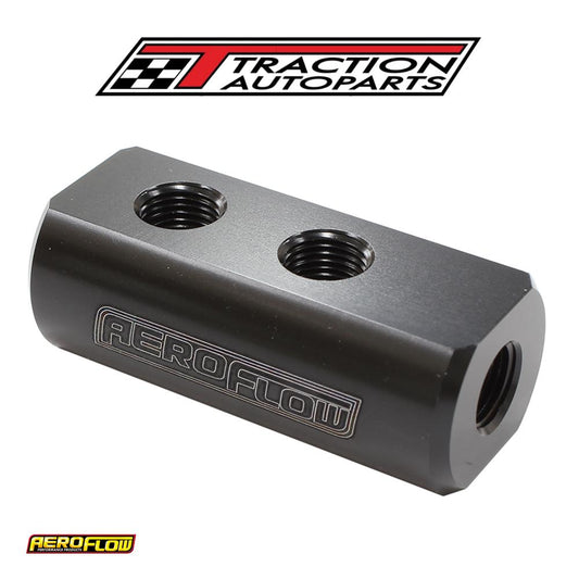 Compact Distribution Block 1 In, 4 Out All Ports 1/8" Npt