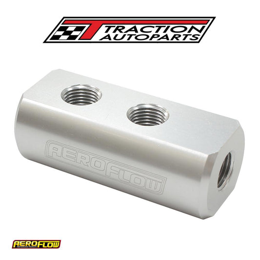 Compact Distribution Block 1 In, 4 Out All Ports 1/8" Npt