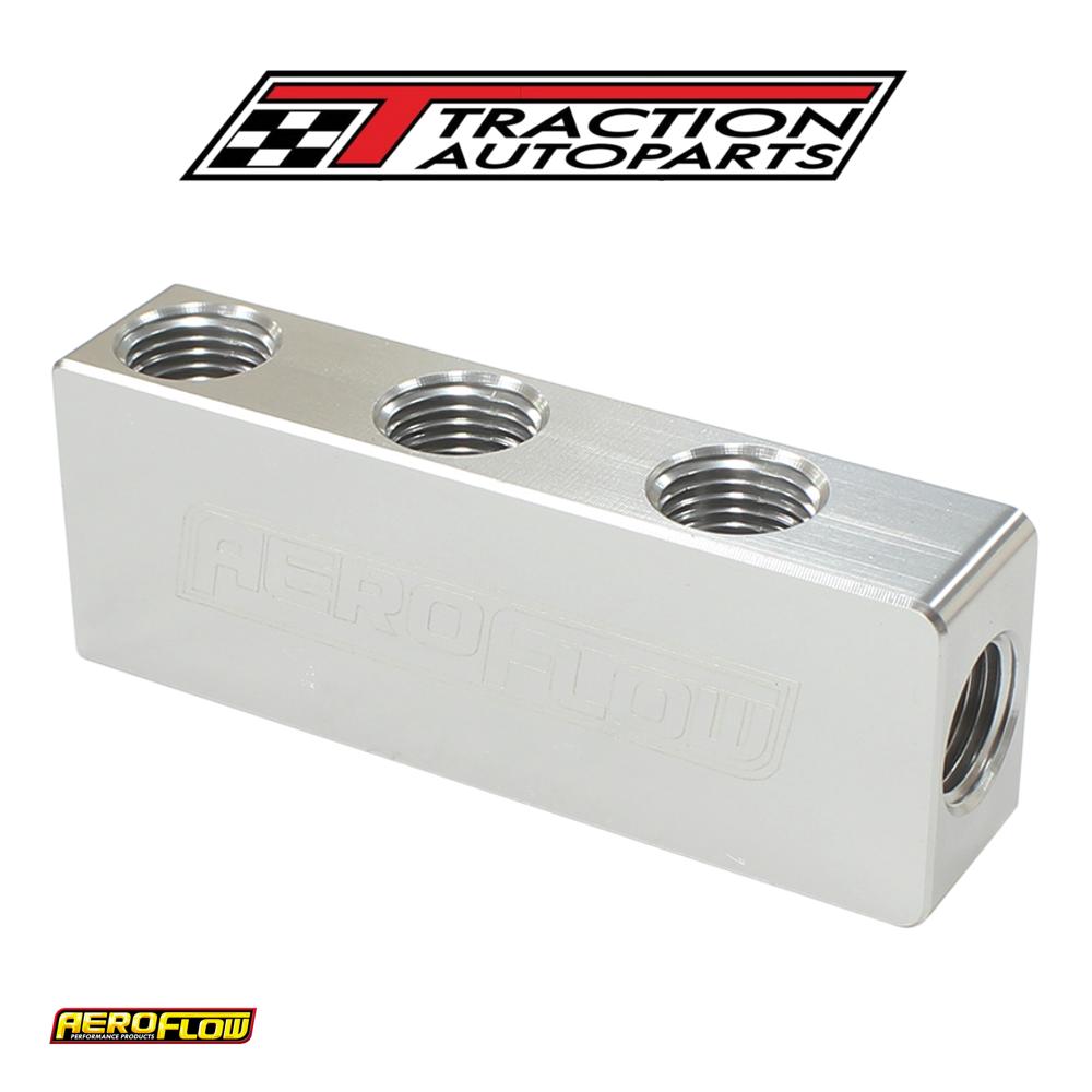 Compact Distribution Block 1 In, 6 Out All Ports 1/8" Npt