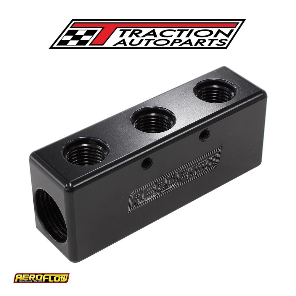 3 x -6 orb 2 x -8 orb Distributionblock Black Compact Style