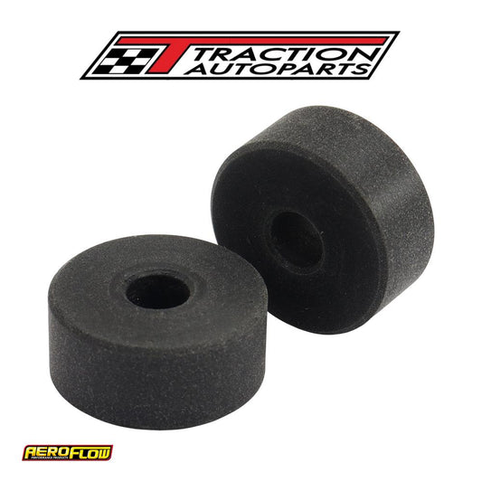 Rubber Vibration Mounts Pair Same In Af 456-01 blk 22 mm OD 6 mm ID Aeroflow - Af 456-09