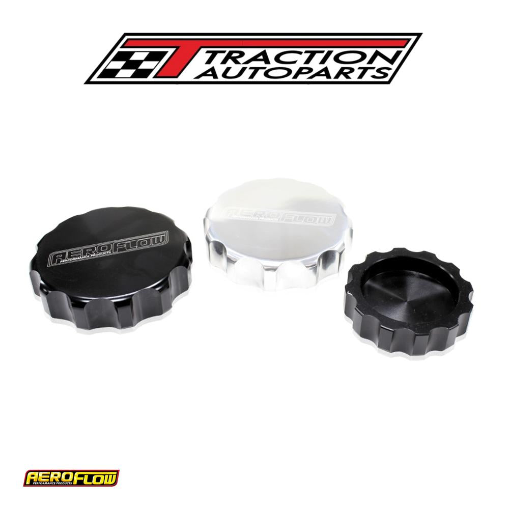 Aeroflow Radiator Cap Cover Small Style Cap Raw Alloy