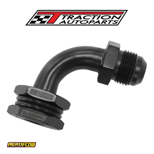 Bulkhead 90 Turbo Drain -10 an Male Oil Pan Sump Adapter