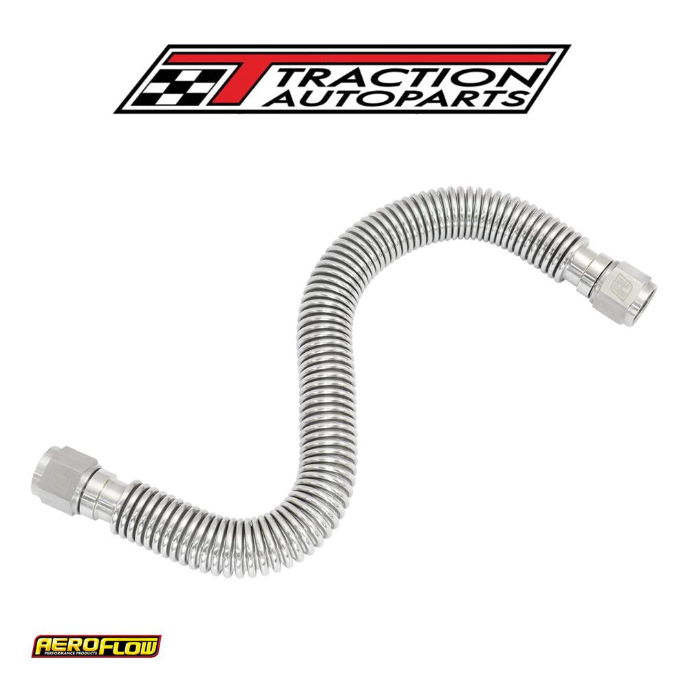 Flexible Turbo Drain Hose S/s Female 2 X -10 an 400 mm Long