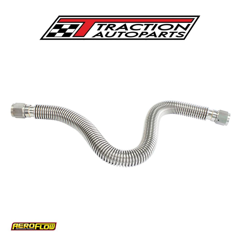 Flexible Turbo Drain Hose S/s Female 2 X -10 an 650 mm Long