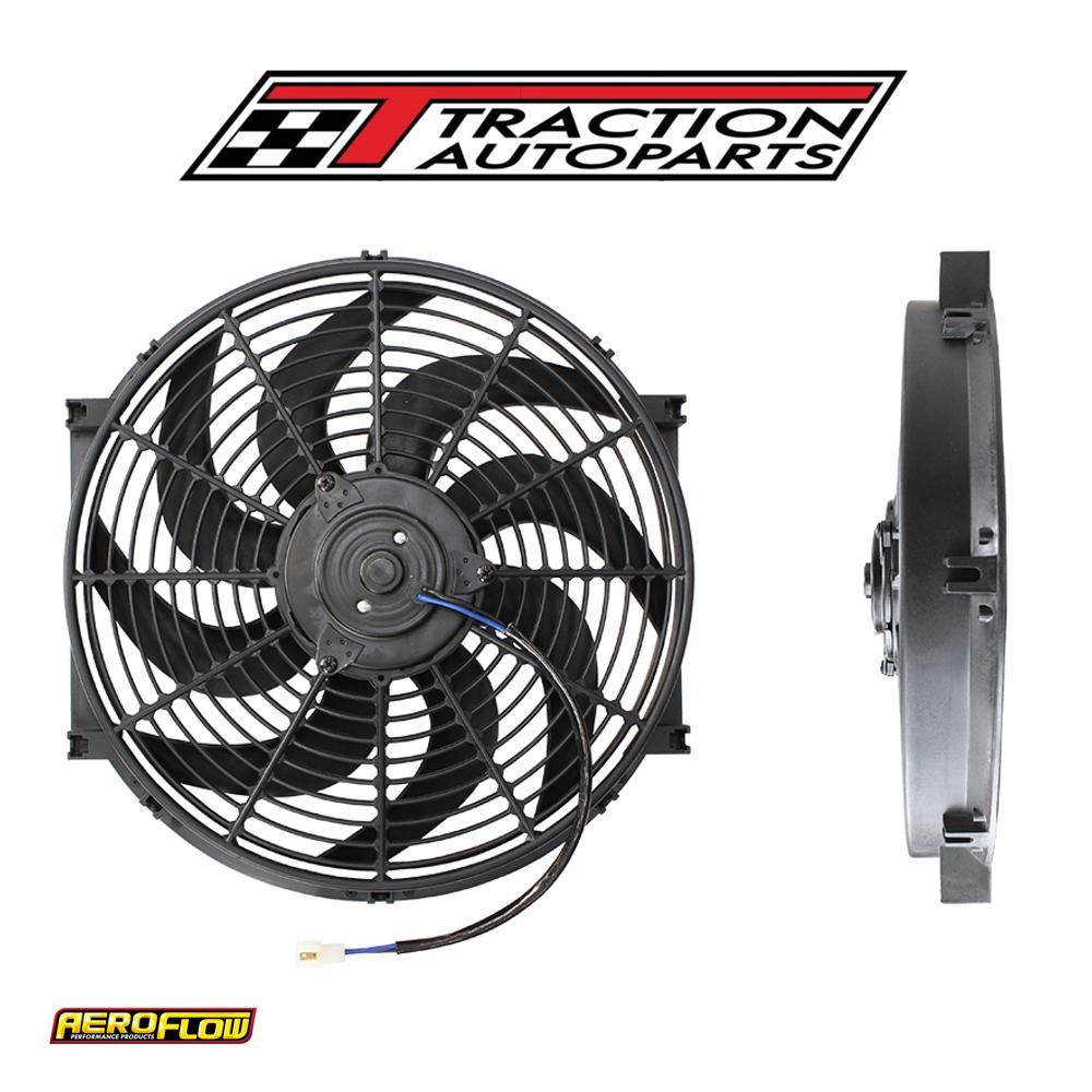 14" Curved Blade Electric Fan Reversible 1650 Cfm