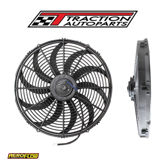 16" Curved Blade Electric Fan Reversible 2000 cfm