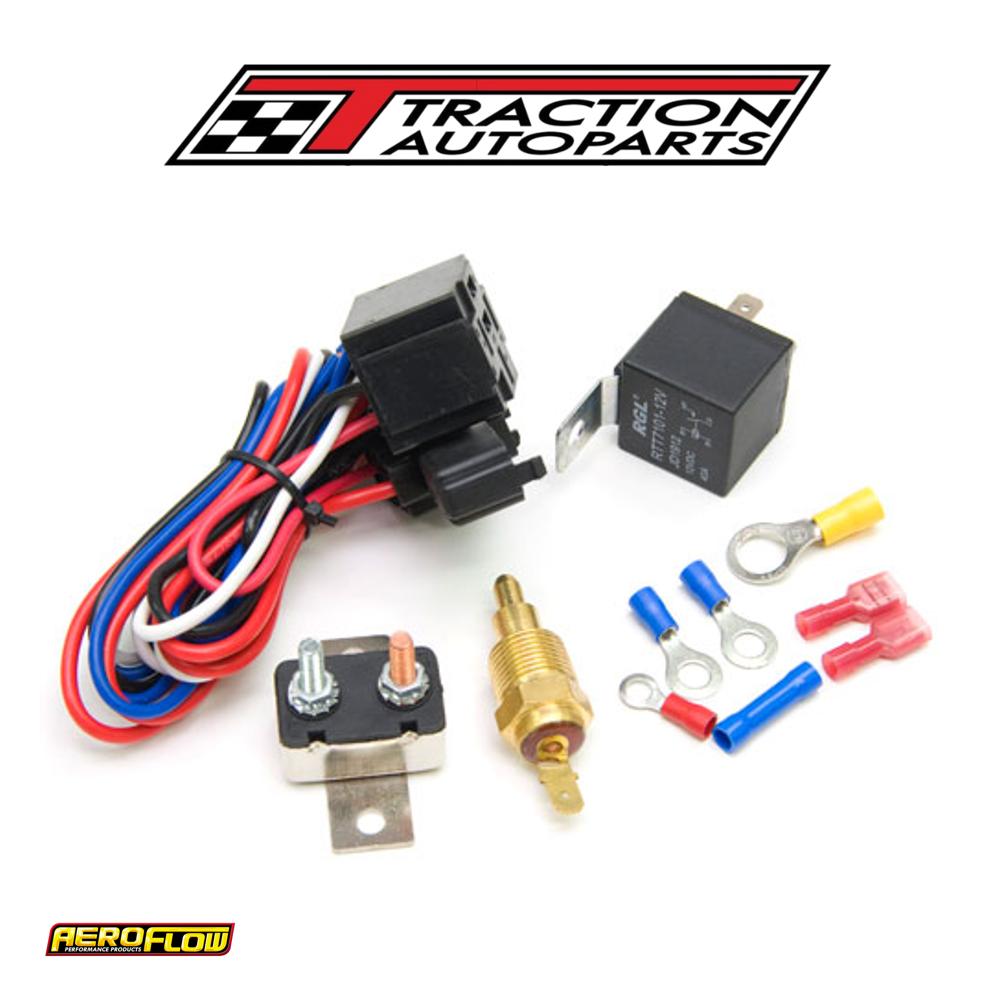 Fan Relay With Thermostat On 185 f Off At 170 f