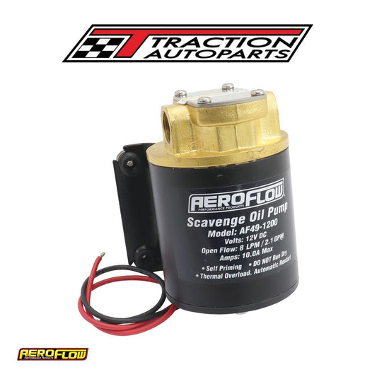 Electric Oil Transfer Pump Scavenge Gear Pump 8 lpm 2 gpm