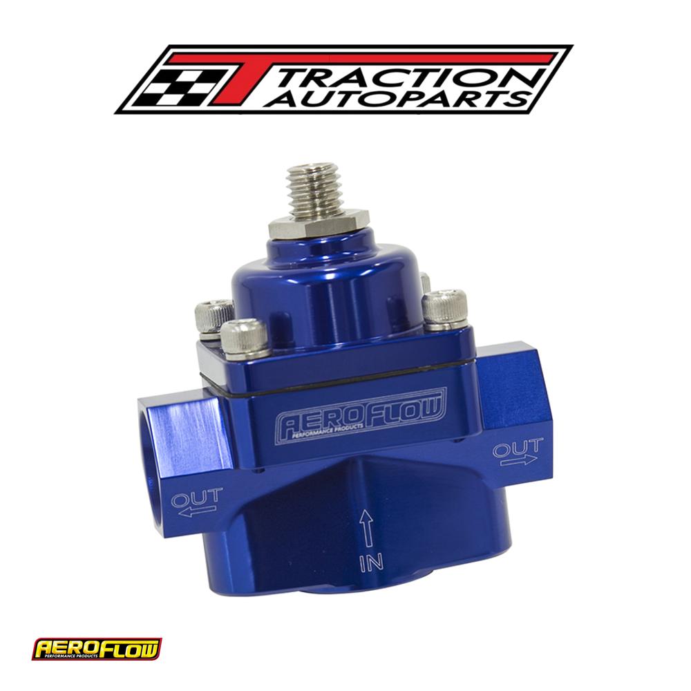 Blue Style Reg 4.5-9 Psi Adjusbillet 1 in 2 Out 3/8 Npt Port