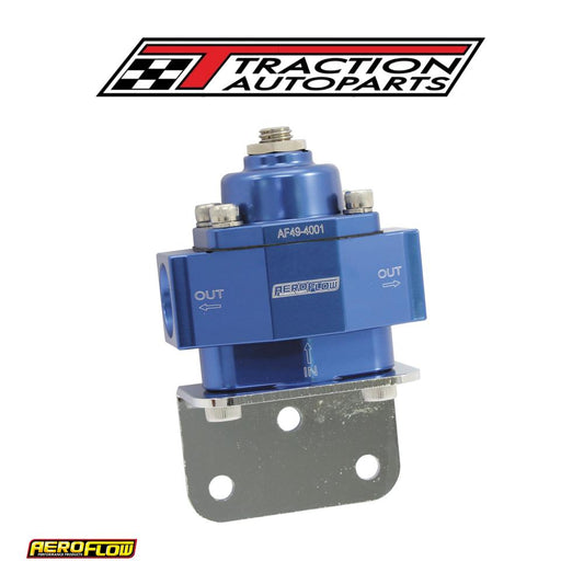 Red Style Reg 1-11 Psi Adjustabillet 1 in 2 Out 3/8 Npt Port