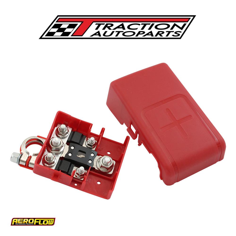 Fused Battery Terminal Positivred Side Distribution Post