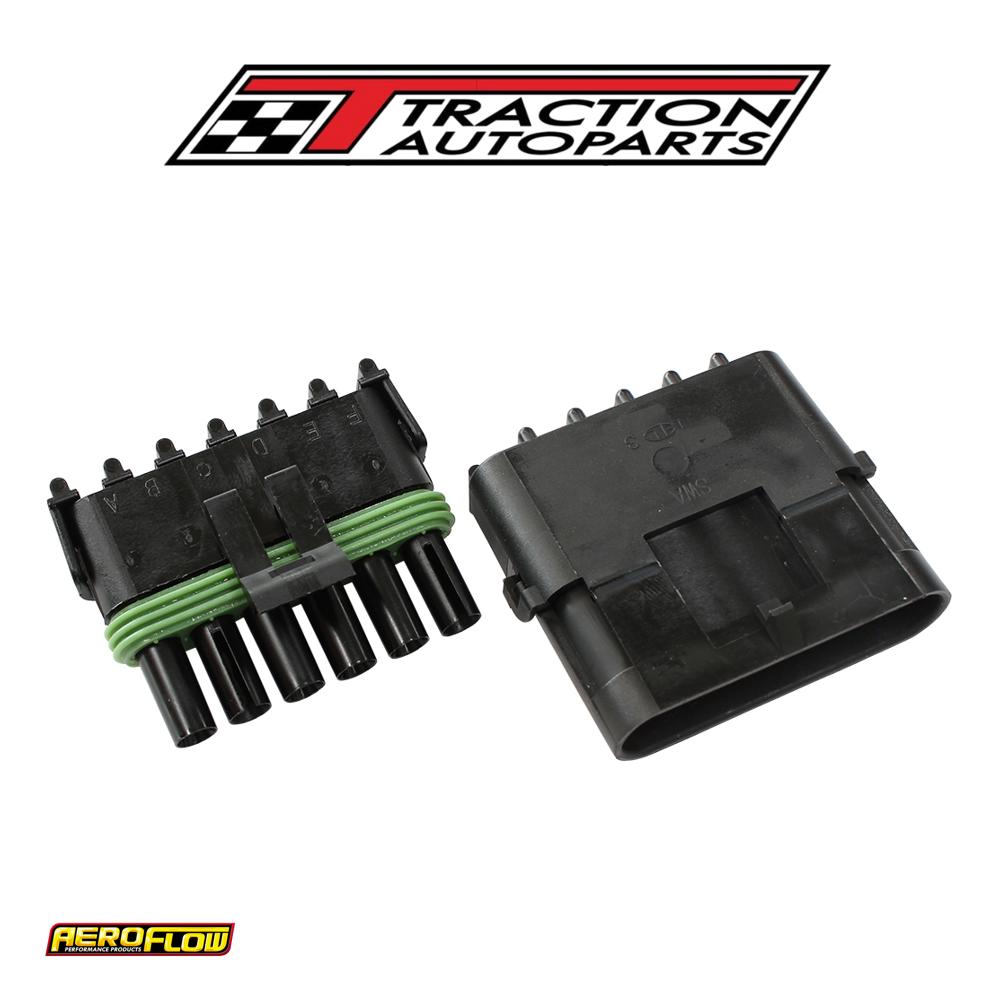 Weatherpack 6 Pin Connector Male/female, Pins & Seals